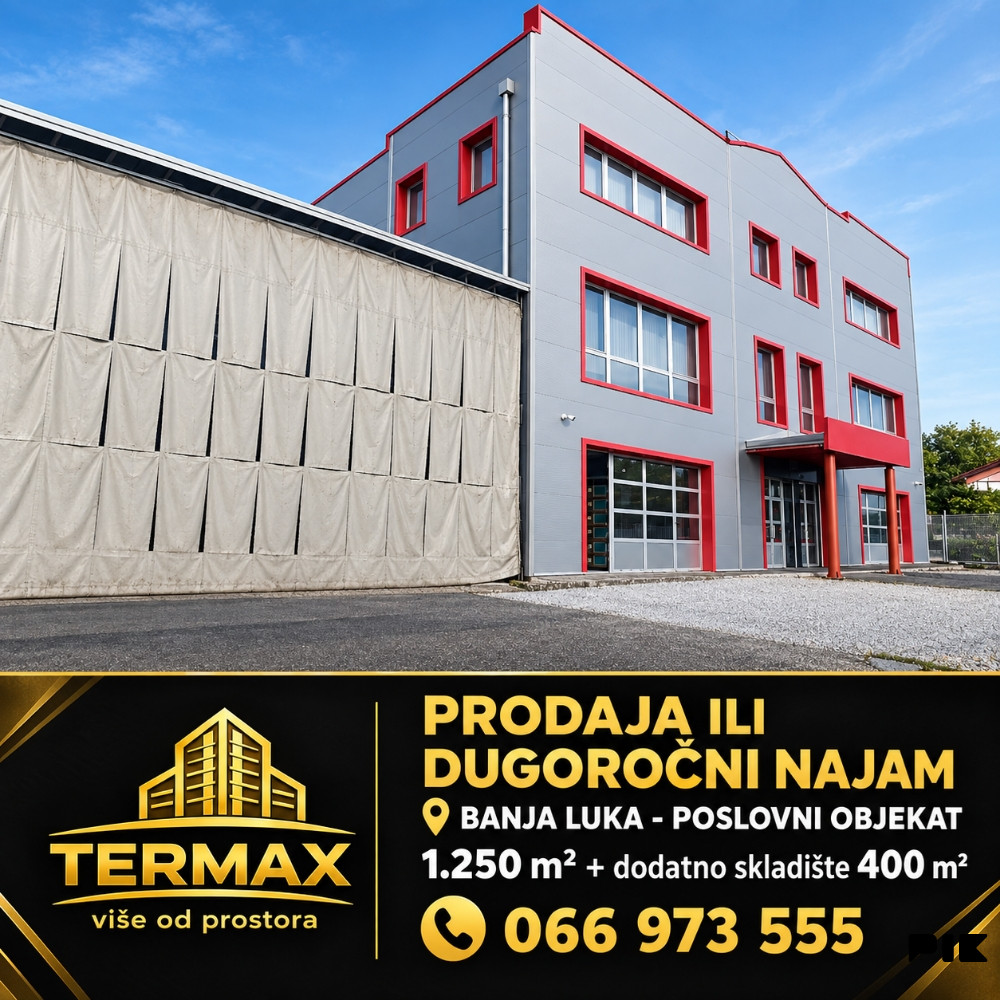 Poslovni objekat 1650 m2 Banja Luka 3