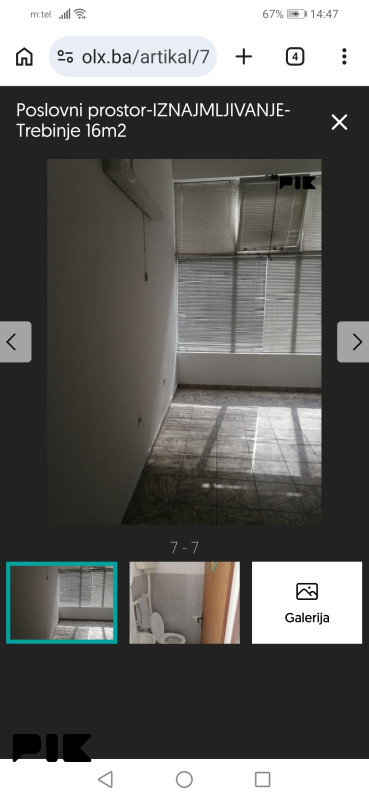 Poslovni prostori Trebinje 16m2 4