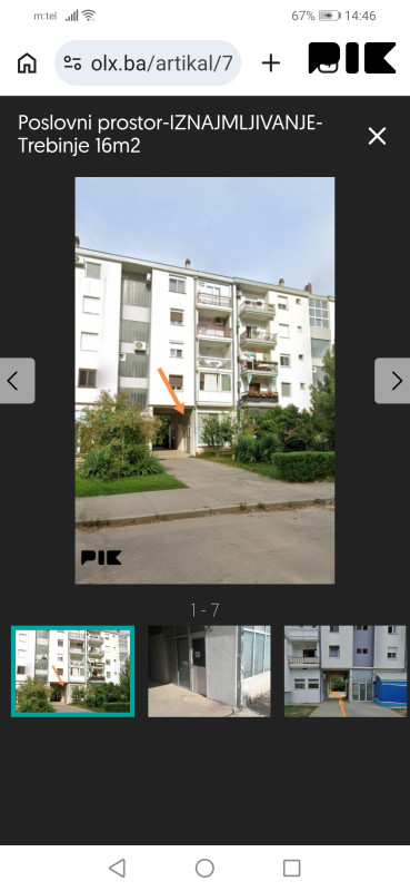 Poslovni prostori Trebinje 16m2 2