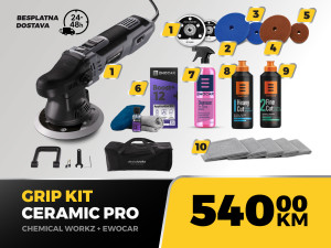 GRIP SET POLIRANJE I KERAMIČKA ZAŠTITA CERAMIC PRO KIT