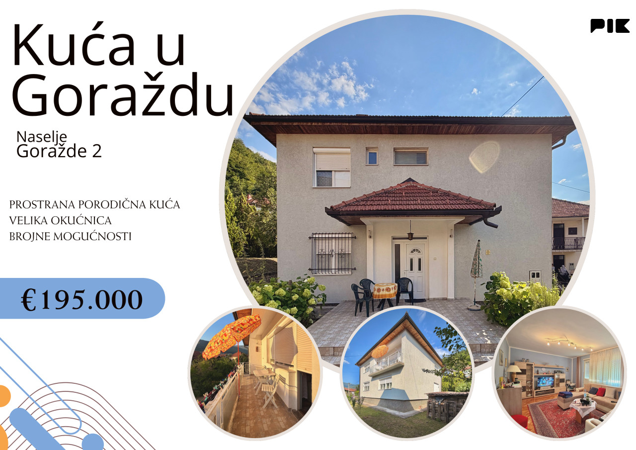 Kuće Goražde 210m2