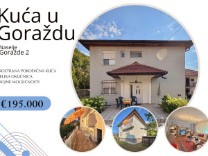 Houses Goražde 210m2