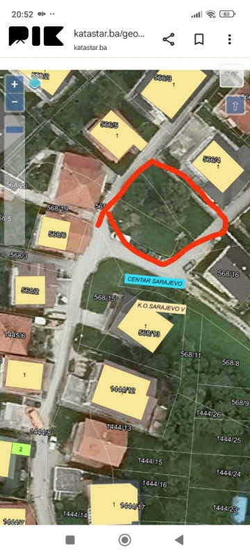 Zemljište Sarajevo - Centar 9
