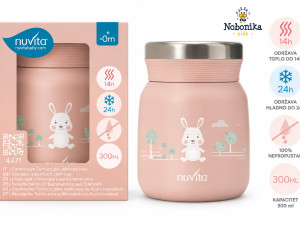 Nuvita termos boca za hranu za bebu bebe 350 ml termosica NOVO