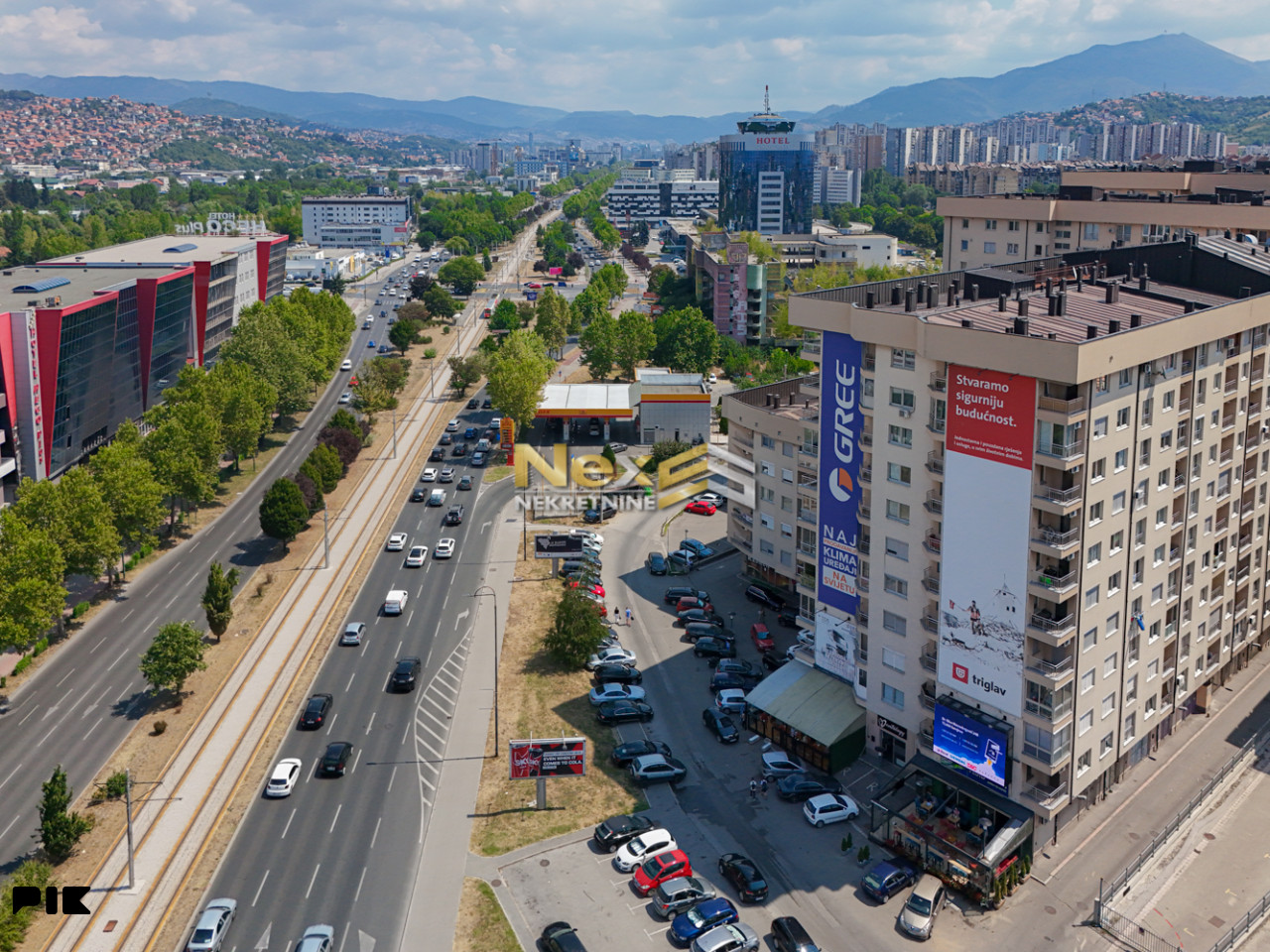 Trosoban stan sa otvorenim pogledom Tibra I/Novi Grad 65,46 m2 3