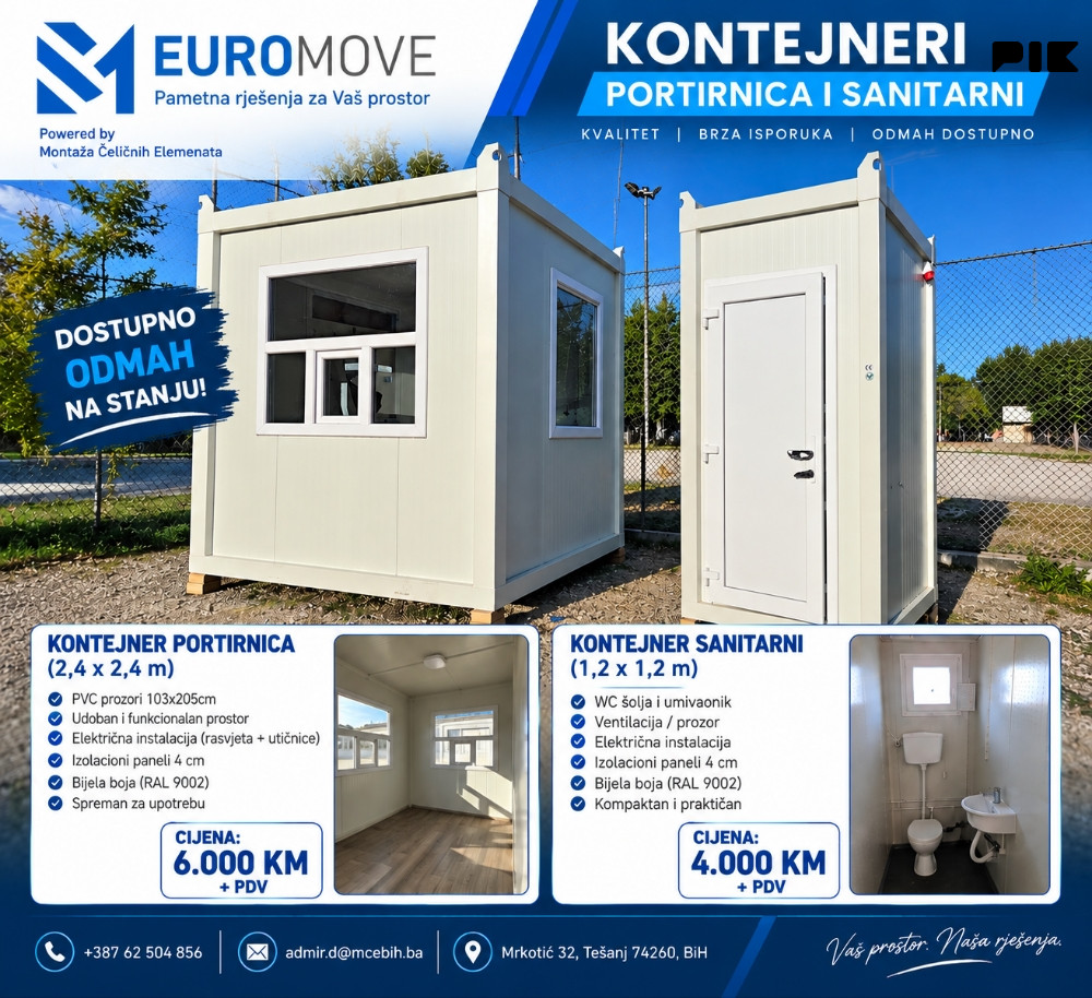KONTEJNERI PORTIRNICA-SANITARNI