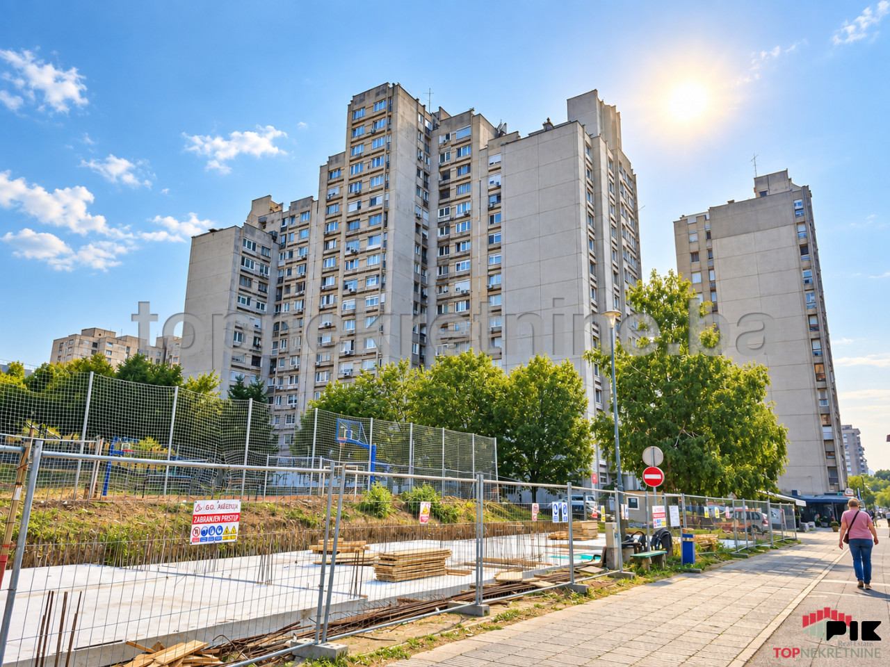 Adaptiran,namješten, dvosoban stan 42m2, Alipašino polje A faza 7