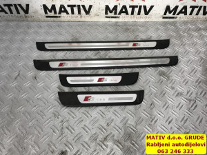 Lajsne na pragu S-Line Sline Audi A4 B8 2010