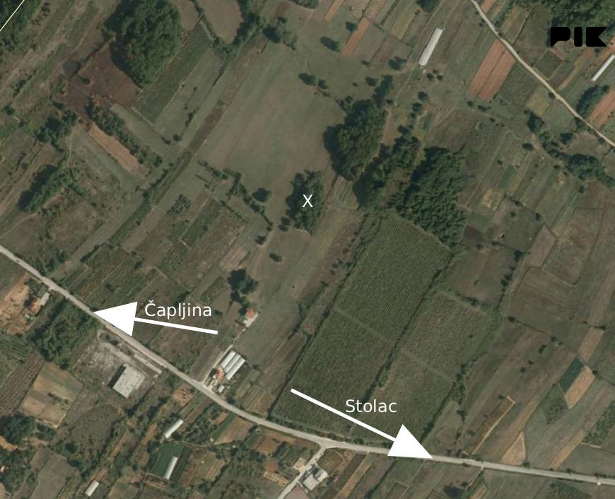 Zemljišta (parcele) općina Stolac, mjesto Pješivac 2