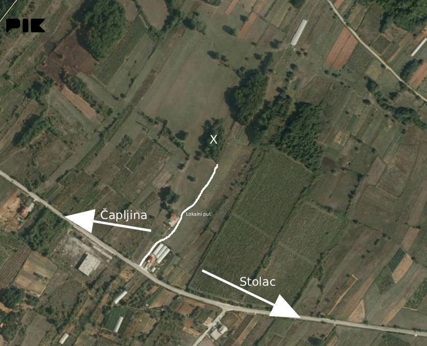 Zemljišta (parcele) općina Stolac, mjesto Pješivac 3