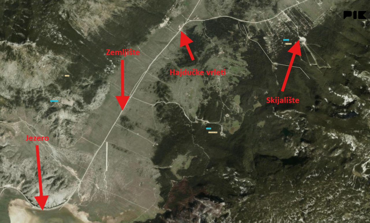 Blidinje - 3.588 m2 prirode uz asfaltiranu cestu