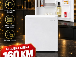 TESLA mini bar RS0400M1 Bijeli samostojeći 472 x 450 x 492 mm