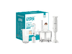Štapni mikser Winning Star ST-5552-WH, 600W, bijeli, s 4 funkcije