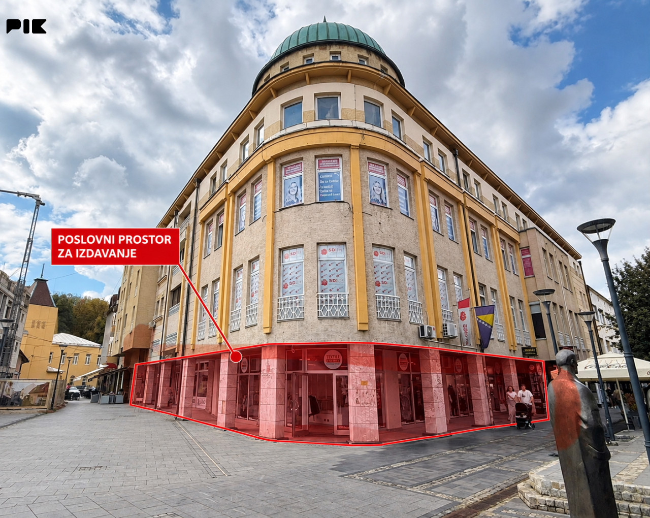 Poslovni prostor - 354 m2 - centar Korzo