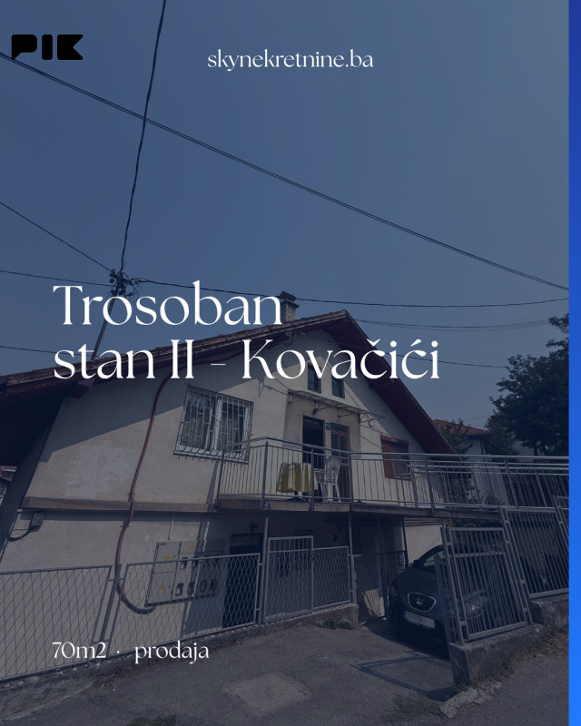 Trosoban stan,  Novo Sarajevo 70m2 I Sky nekretnine