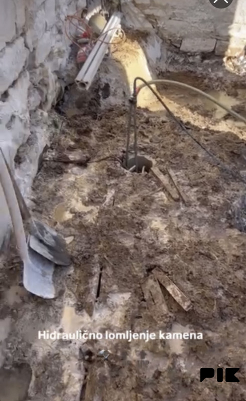 Hidraulično lomljenje kamena 2