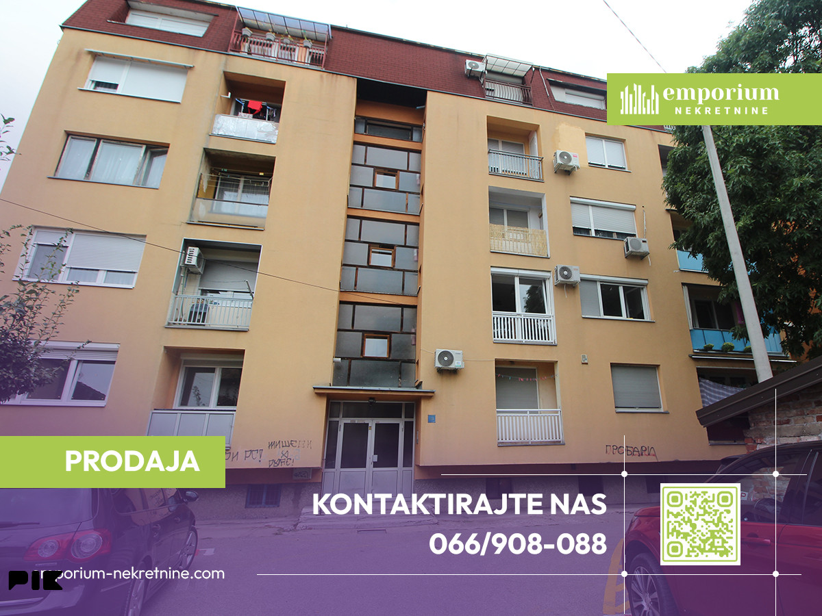 Polunamješten jednoiposoban stan 46m2 u strogom centru ID:2803/BN
