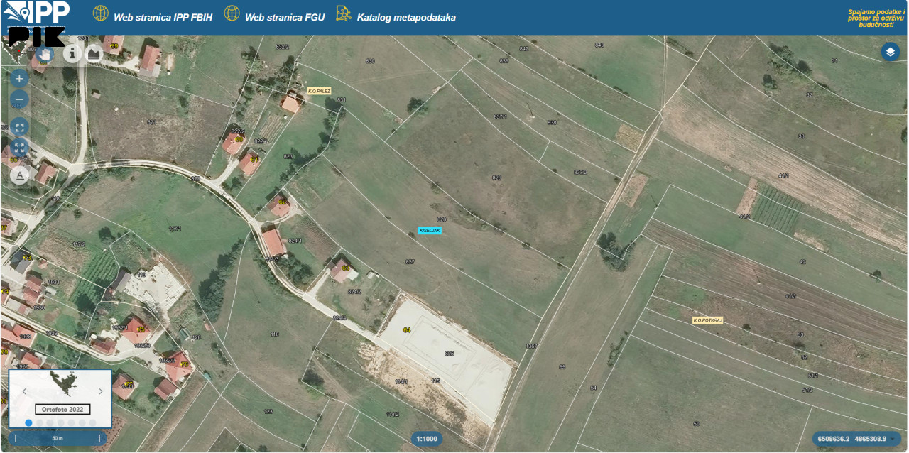 Zemljište Kiseljak PALEŽ 5800m2