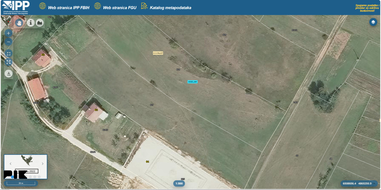 Zemljište Kiseljak PALEŽ 5800m2 2