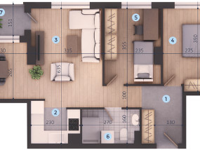 Stanovi i apartmani Banja Luka 56.68m2 photo 2
