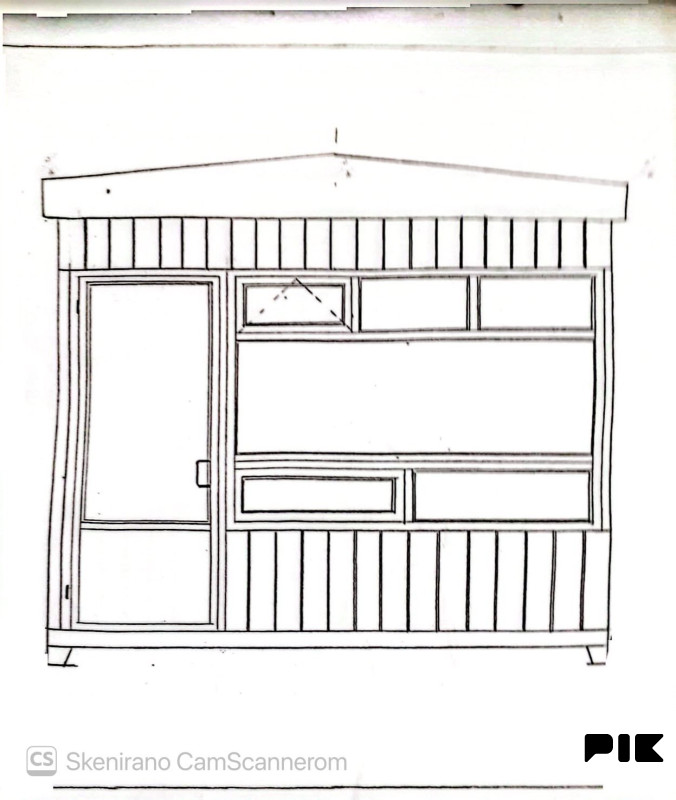 Kiosk - montažni poslovni prostor Žepče 6
