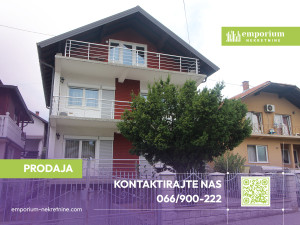 Furnished house Pr+1S+b with garage in Novo Brčko