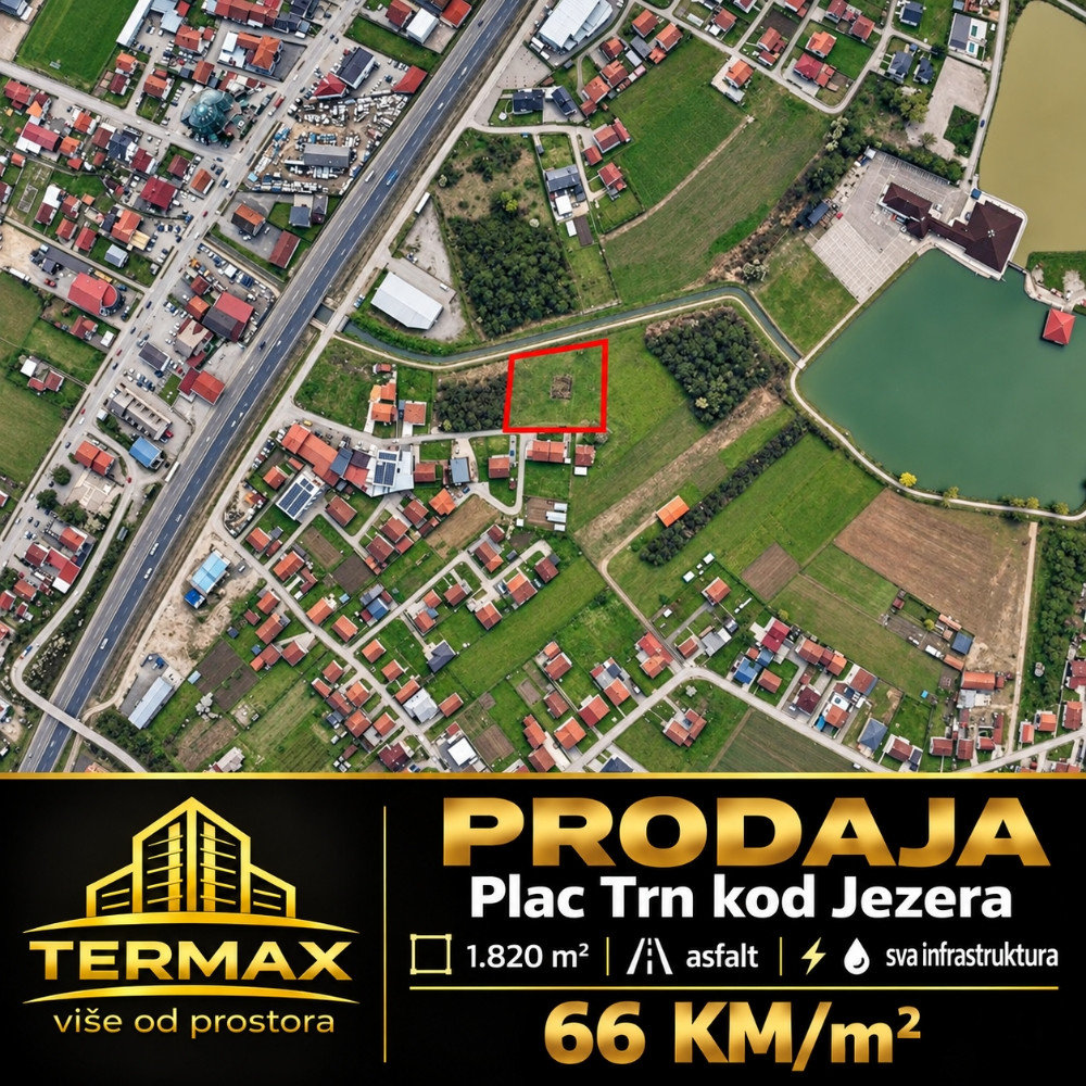Plac TRN - između jezera i brze ceste