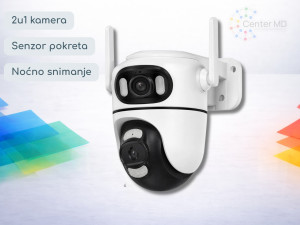 Dvostruka  WiFi FullHD kamera za videonadzor vanjska
