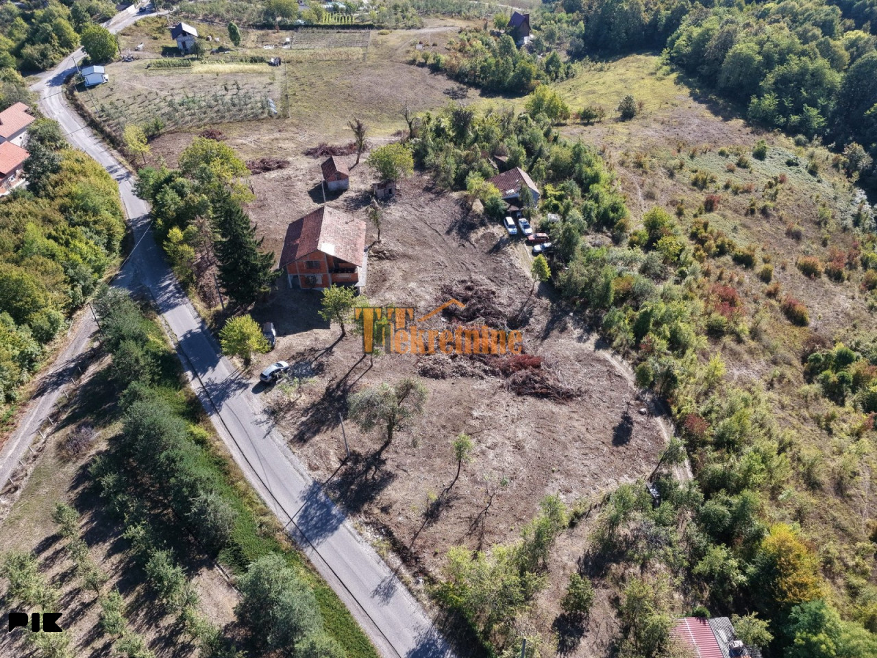Kuća u izgradnji sa 33,461m2 zemljišta - Motike