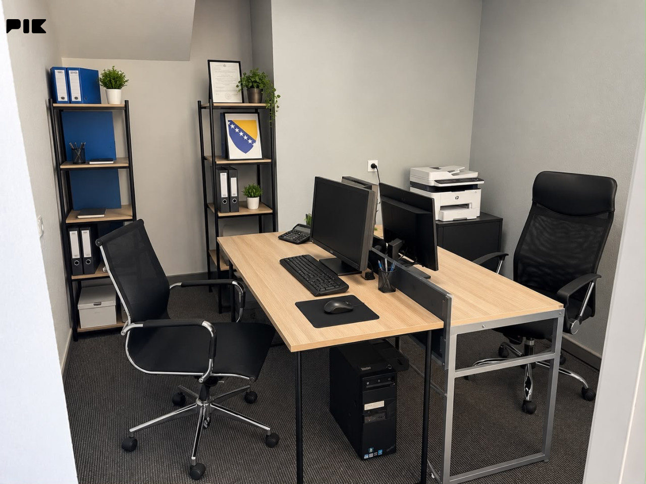 Poslovni prostor 25 m2 - 2 prostorije + WC +  inverter klima 4