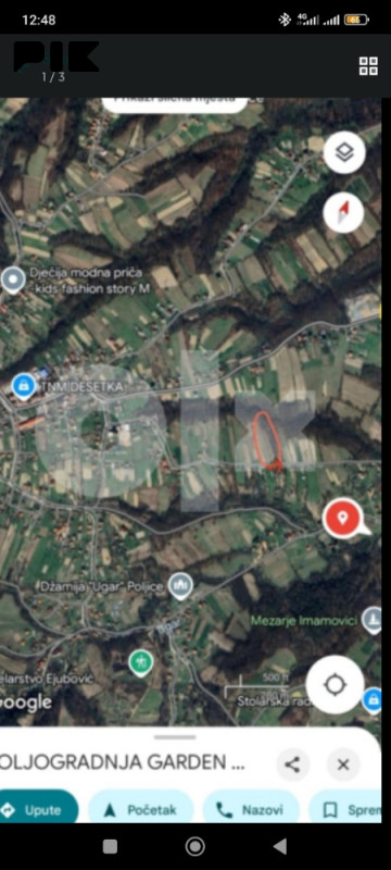 Zemljište Lukavac Poljice