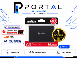 SSD Imation C321 256GB 2.5 SATA III - Za PC i Laptop - 12 Mjeseci