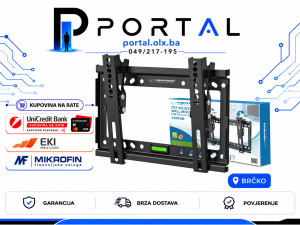 Zidni Nosač za TV i Monitor Esperanza ERW010 (14"-50") Sa Nagibom