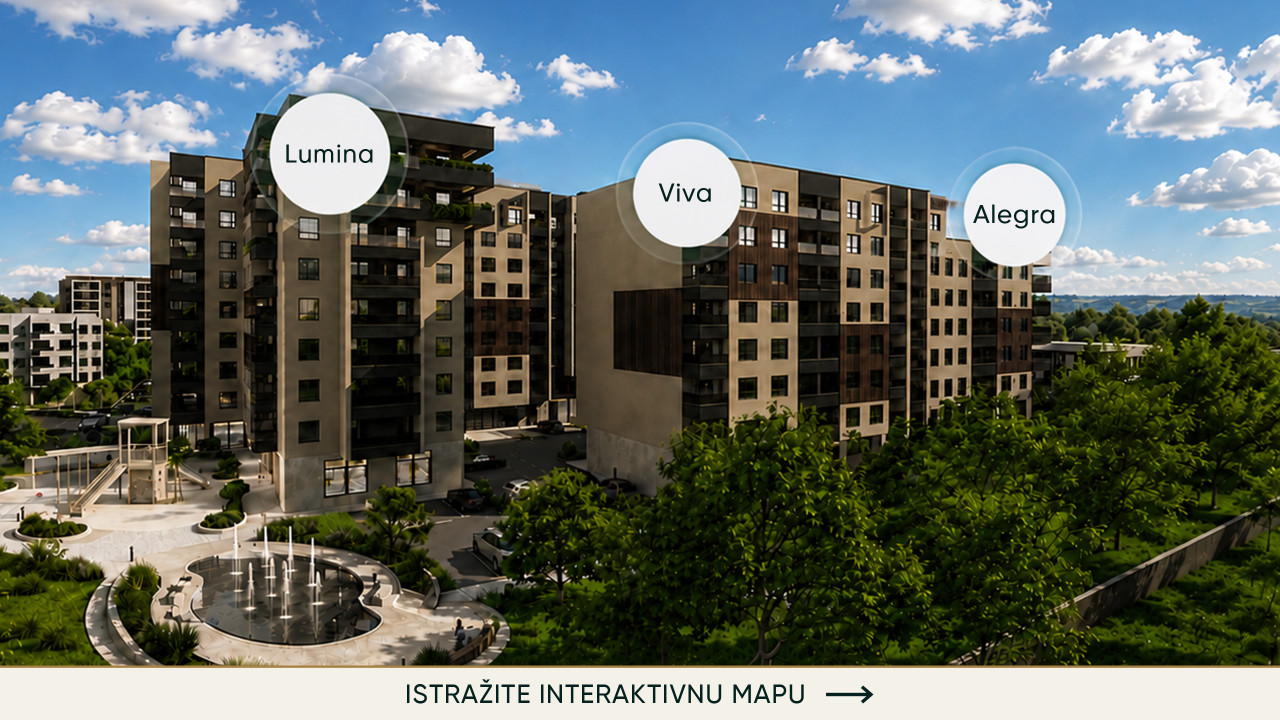 Stanovi u izgradnji, Hisete, dvosobni 41,29m2 do 48,26m2