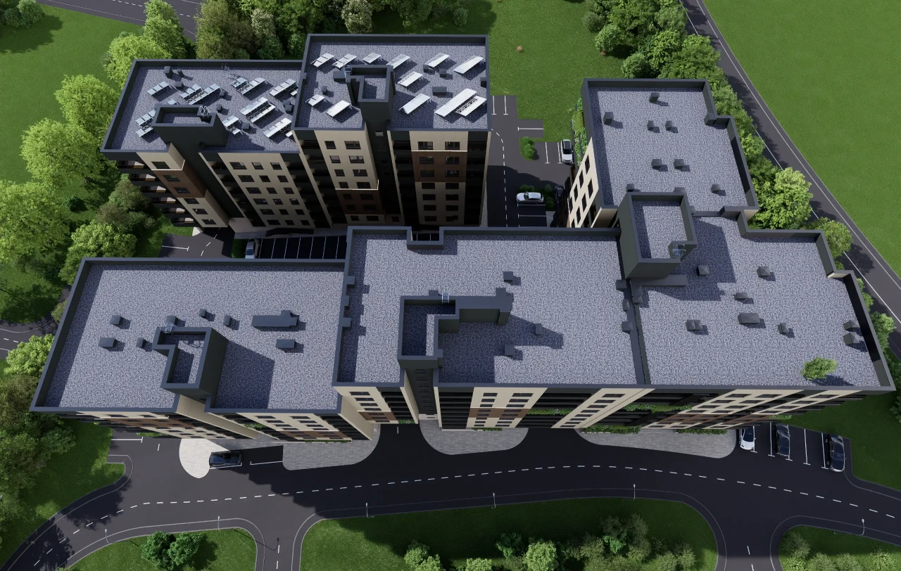 Stanovi u izgradnji, Hisete, dvosobni 41,29m2 do 48,26m2 3
