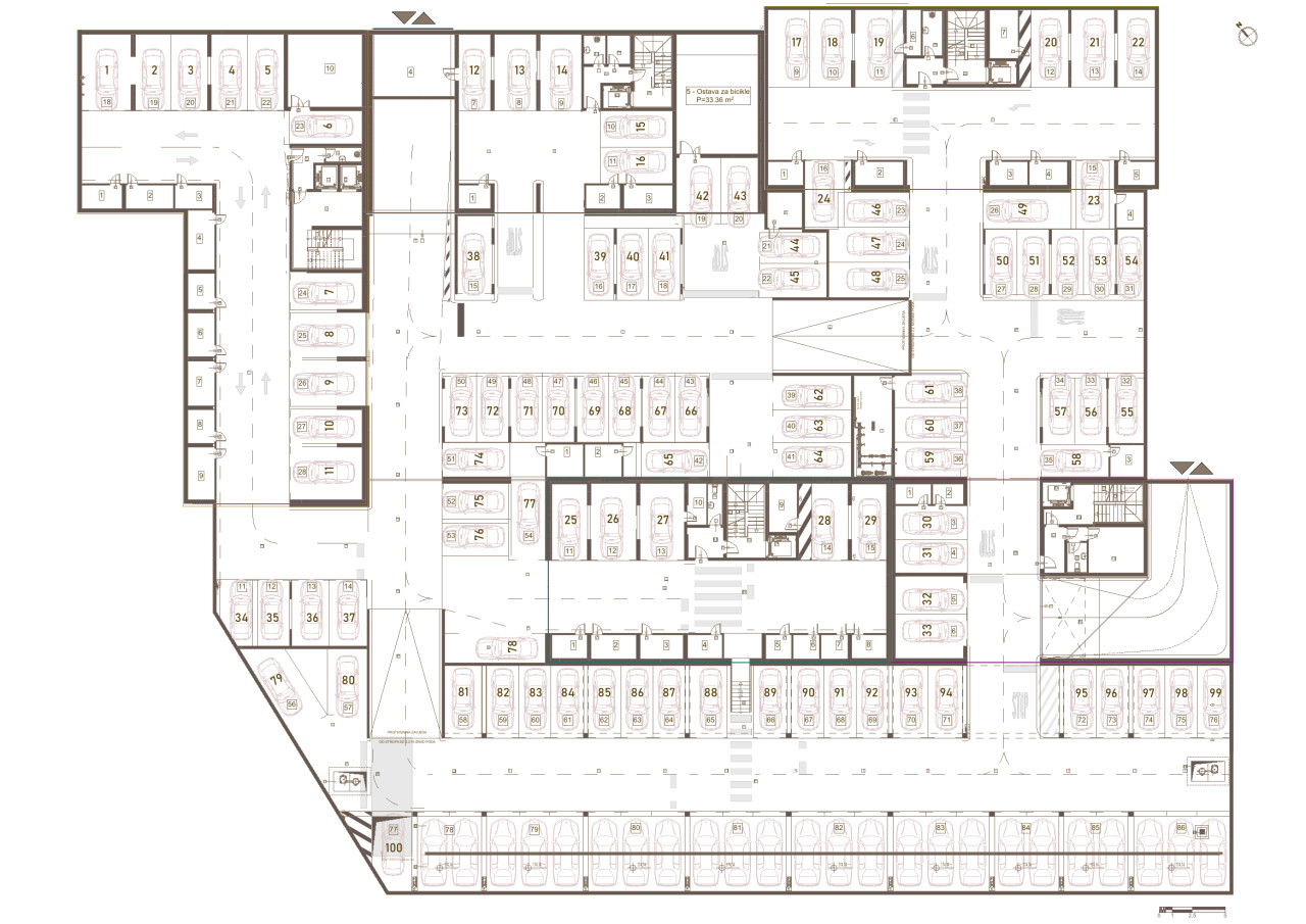 Stanovi u izgradnji, Hisete, dvosobni 41,29m2 do 48,26m2 13