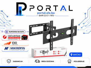 Zidni Nosač za TV i Monitor Gigatech LW024 (37"-75") Zglobni