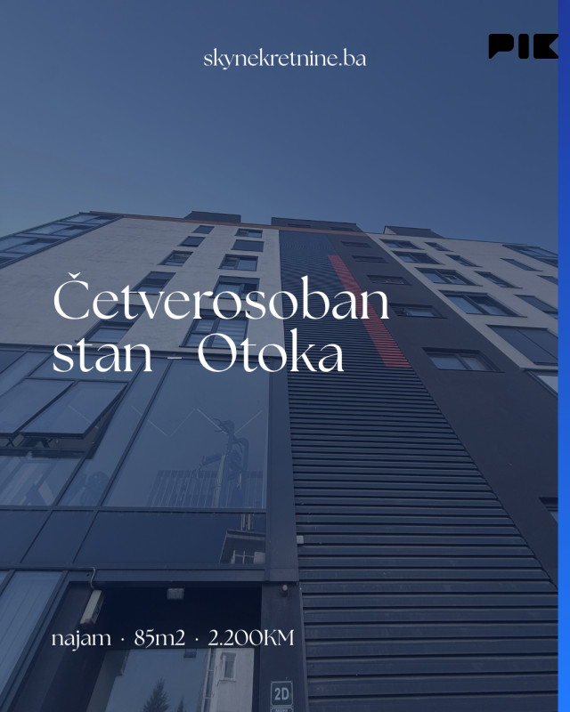 Četverosoban stan, Novi Grad I Sky nekretnine