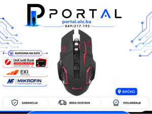 Xtrike Me GW-601 Bežični Gaming Miš - RGB - Punjiva Baterija