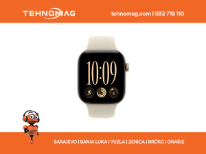 Apple Watch S12 GPS 42mm Light Gold Aluminium Case with Sand Spor