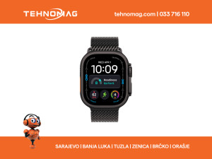 Apple Watch Ultra 4 Cellular 49mm Black Titanium Case with Black
