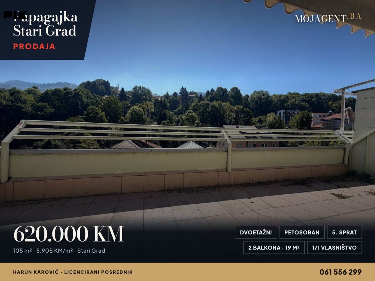 Papagajka - Hamdije Kreševljakovića - Stari Grad - mojagent.ba