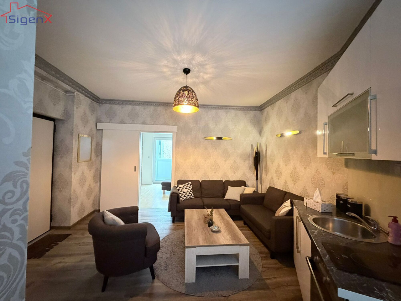 Izdavanje/jednosoban stan/strogi centar/ekonomičan/namješten/35m2 2