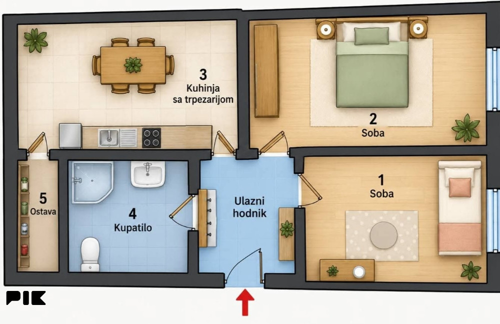 Stan/apartman Zenica
