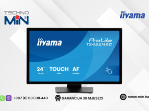Monitor IIYAMA ProLite T2452MSC-B2 24" IPS Touch, FHD, 120Hz, 5ms
