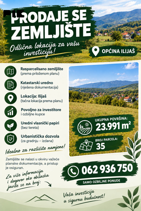 Zemljišta Ilijaš