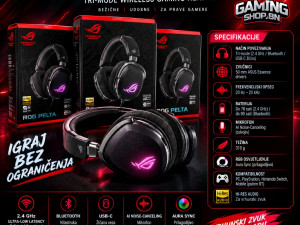 AKCIJA ASUS ROG Pelta Tri-mode RGB
