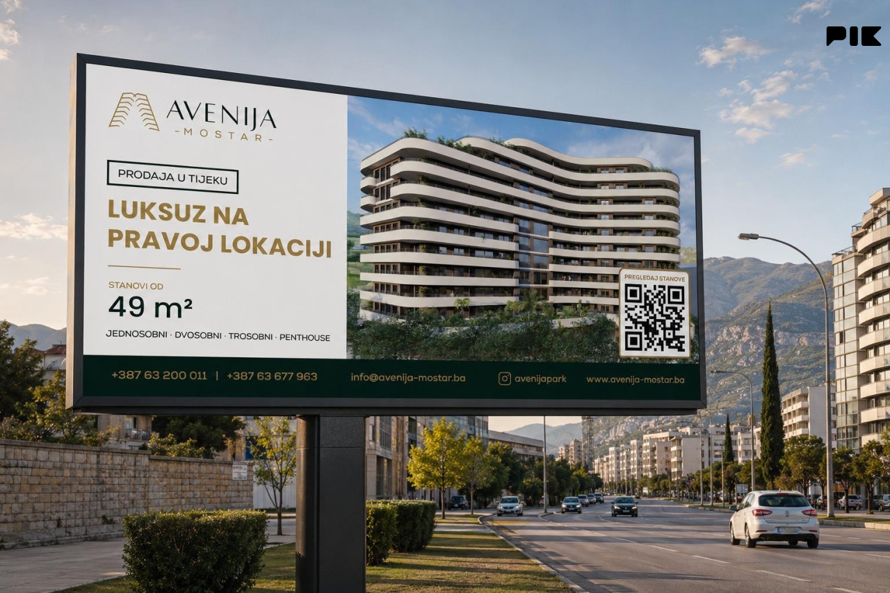 Avenija Park Stanovi u izgradnji Mostar 2