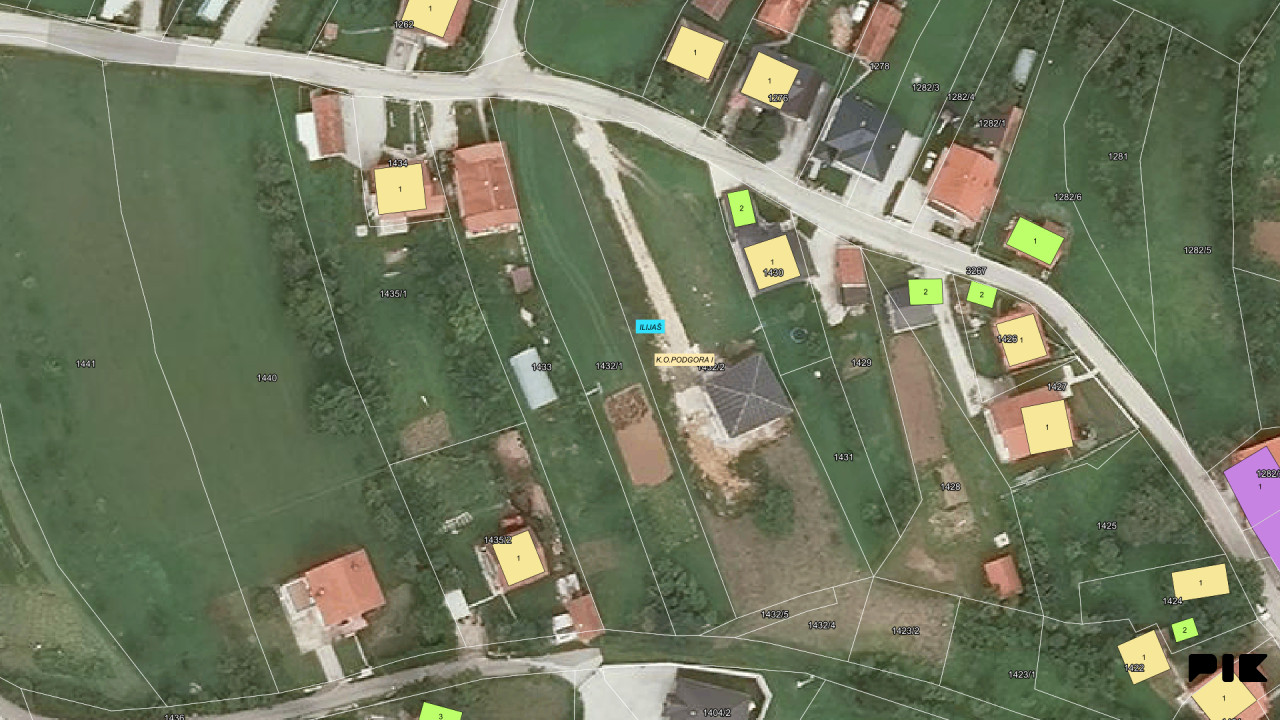 Zemljišta Ilijaš 1110m2 3