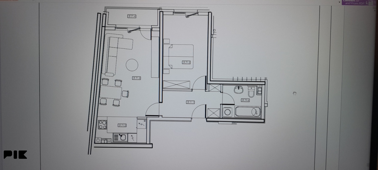 Apartments and flats in Banja Luka 59 m2 photo 5